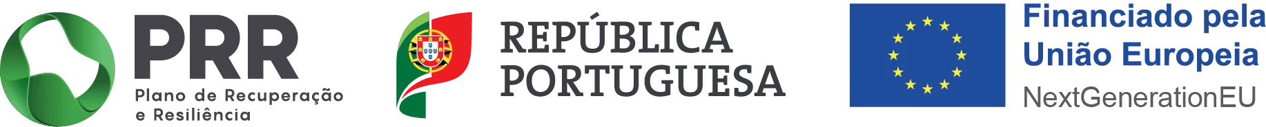 PRR — República Portuguesa — Financiado pela União Europeia (NextGenerationEU)